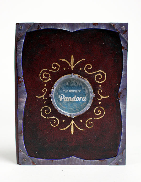 3D sculpture pandora pandora's box book portfolio STEAMPUNK art #andrewwierzbaart andrewwierzbaart stop motion