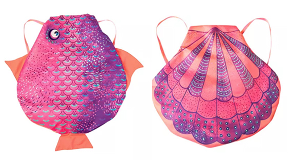 jellyfish fish Scales watercolor swimwear summer Fashion  print pattern ILLUSTRATION 