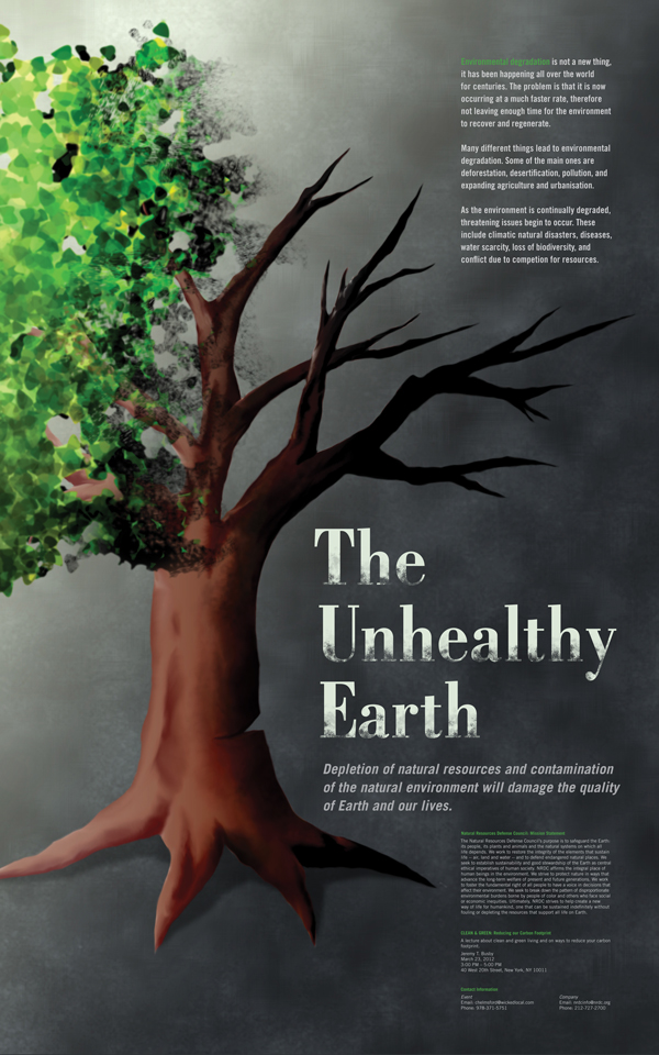  degradation earth Tree  environment