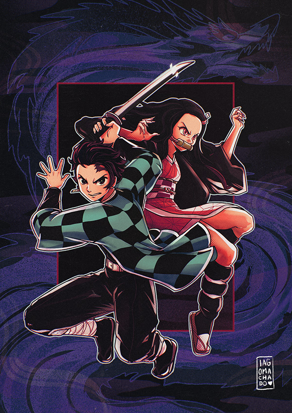 Demon Slayer: Kimetsu no Yaiba Cutiicosmo - Illustrations ART street