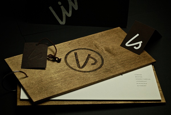 Collateral identity Creative Circus deathmatch wood woodburning emboss branded cattle brand dawson beggs designer