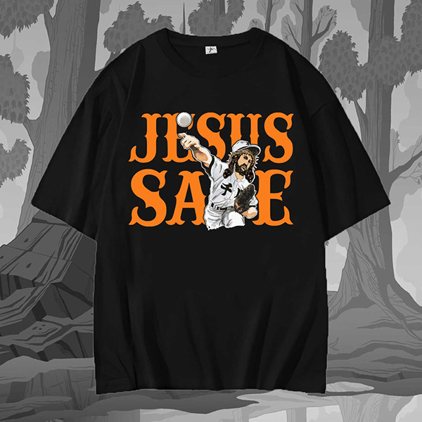 Jesus save baseball t shirt design. Baseball Tee.