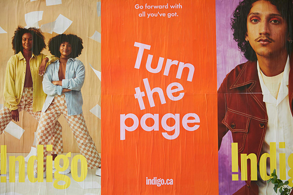 Indigo Brand Campaign, "Turn the Page"