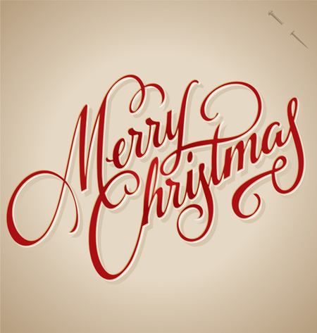 vector Christmas Merry Christmas greeting card Headline vintage Retro seasonal Holiday Label logo Logotype HAND LETTERING background calligraphic handwriting handwritten Title type typo typographic Inscription lettering letter text word note message decorative decoration Classic frame font Script hand-lettering festive congratulations scroll banner ornate winter tag set swirl Collection Letterstock Jordan Jelev