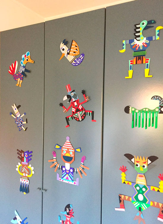 characters characterdesign kidsroom sticker wallcover homedecor childrenroom interiordesign paperdesign paperwork
