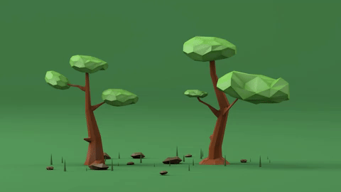 cinema4d low-poly isometrics Low-Poly 3D modeling
