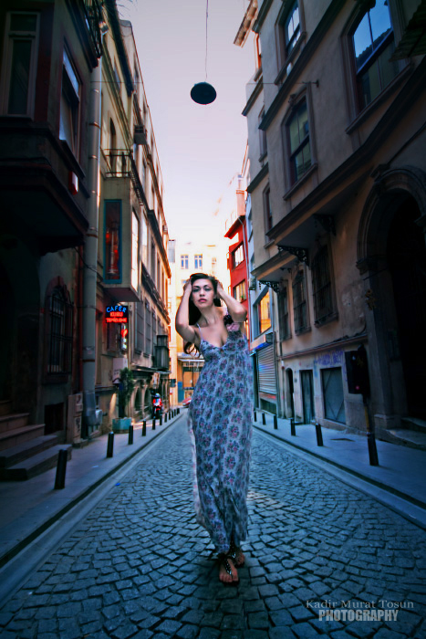 model portrait Style Street  girl istanbul Turkey