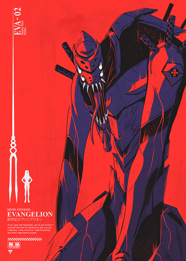 Evangelion secret files - Posters