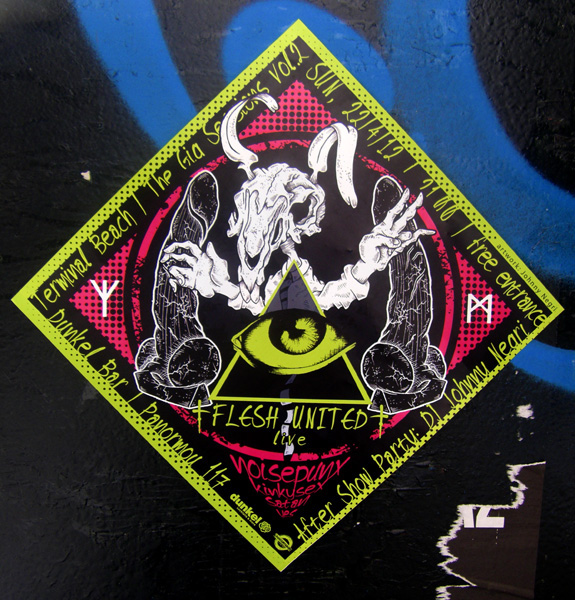 Satan evil rabbit skull eye masonic tie hypnotic triangle rhomb rhombic runes noise