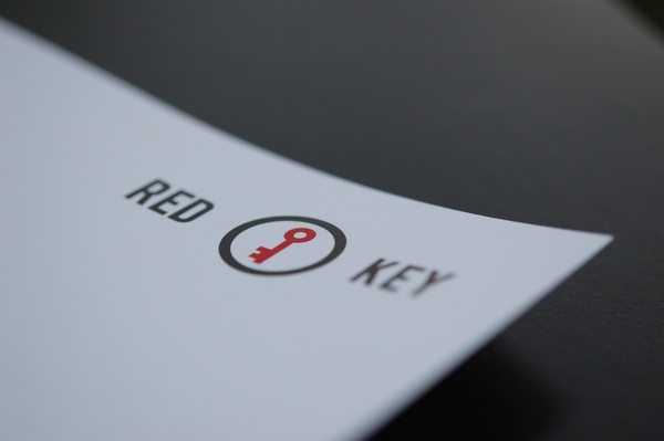Red Key realty real estate logo logos identity corporate minimal clean modern red Logo Emblems emblem emblems