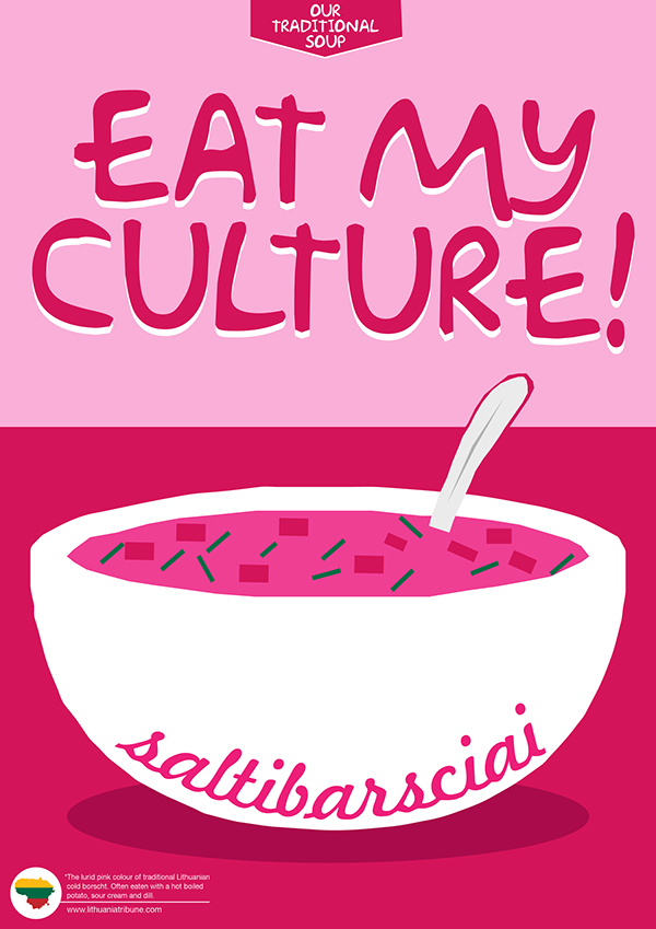 Eat My Culture - Cultural Poster