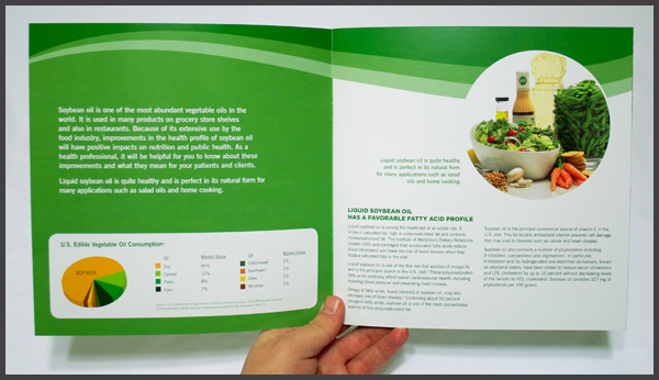 soy oil oil brochure print health professional