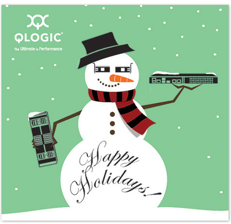 holiday card  Digital illustration christmas card Snowmen Santa Claus