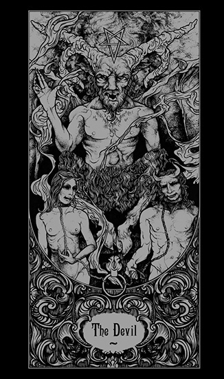 t-shirt dark death devil skull sceleton metal monsters rottenfantom dotwork black animals graphical taro