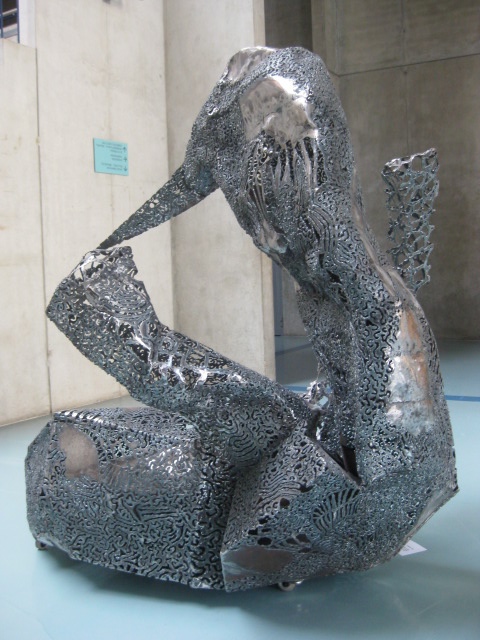 metal sculpture welding art Switzerland artist