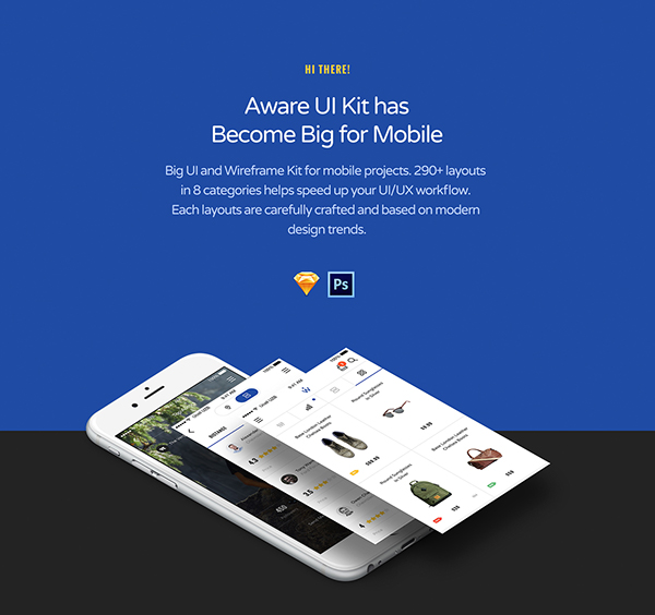 Aware Mobile UI/UX Kit