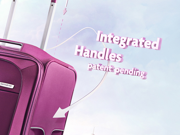 samsonite luggage suitcase ars thanea ars thanea light SKY clouds violet pink train tower material texture
