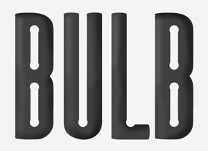 bulb Experimental Typography Typeface