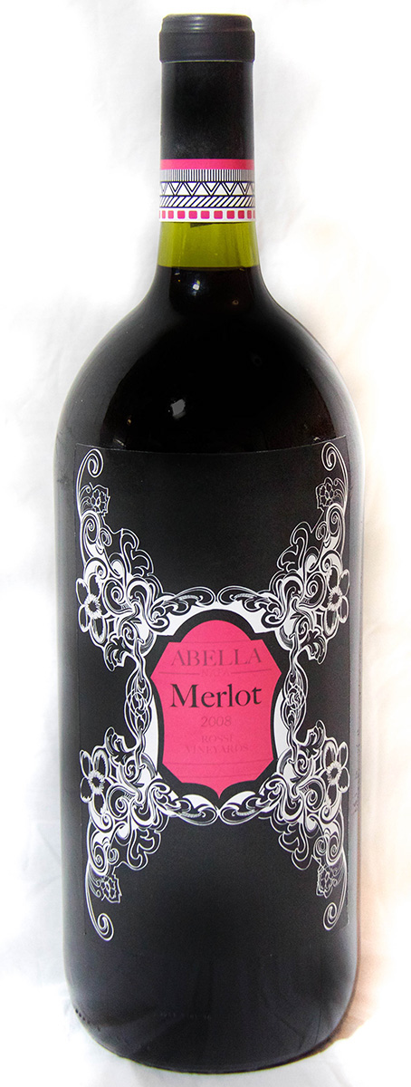 labels  wine ornate