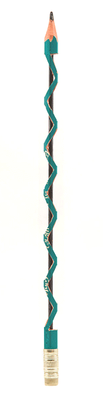 Miniature pencil sculpture Brancusi Endless Column