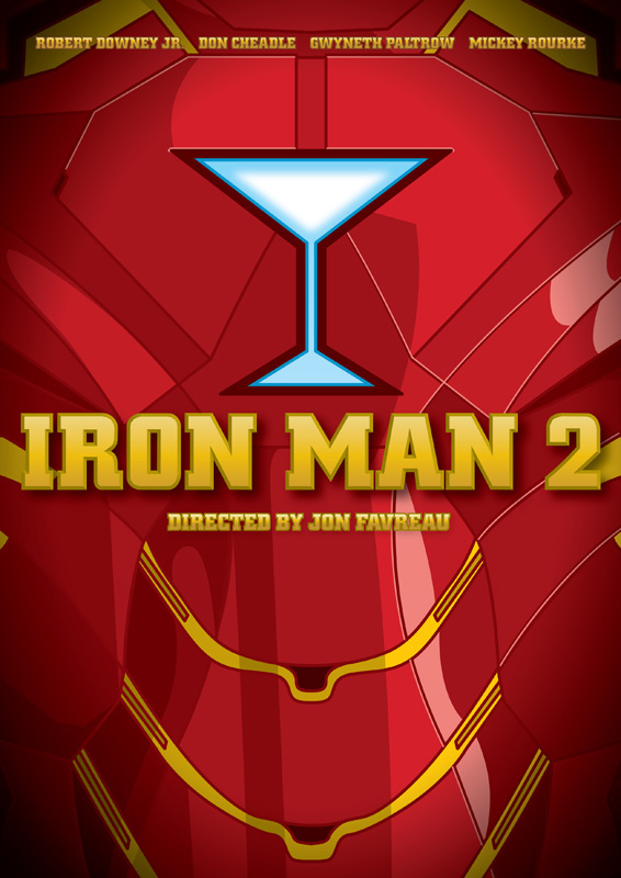 MIchał Zaleski iron man movie poster poster