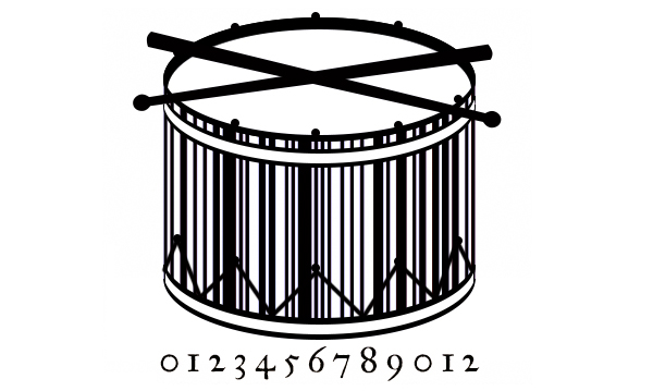 barcode UPC code illustrated customised designed Fun