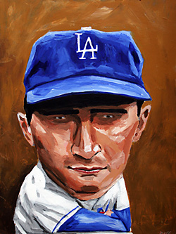 Paintings  sports caricature   whimsical