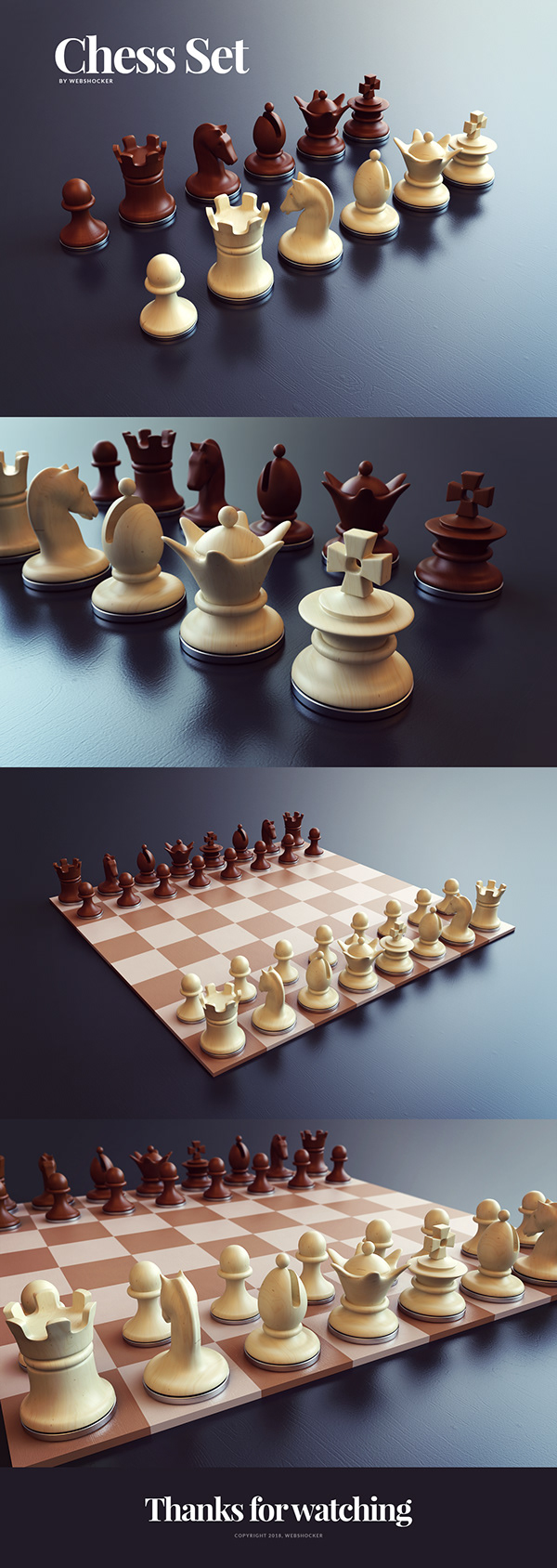 Chess Set by Webshocker