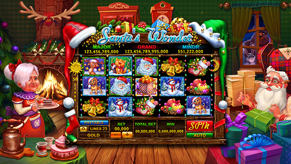 Slot machine - “Santa's wonder”