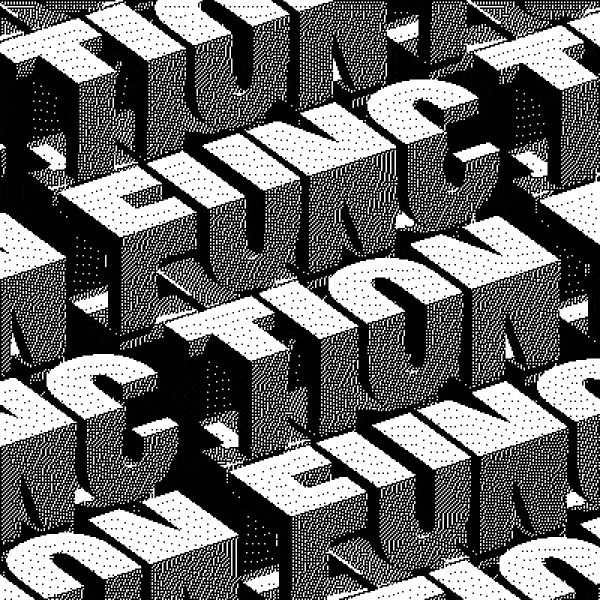 3D Type Collection 1 (2017) by ILOVEDUST