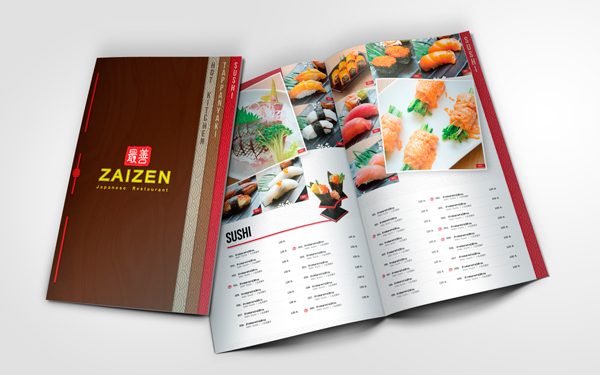 restaurant menu design Japanese Restaurant food photos Food 