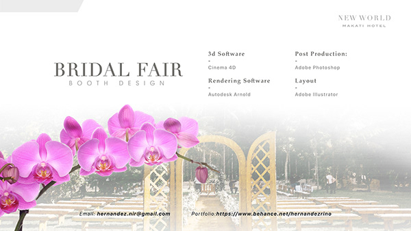 Bridal Fair Booth Design Proposal