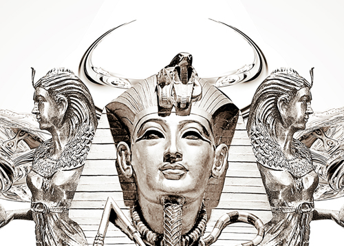egyptian pharoh merkaba light Vehicle pyramid RA eye sphinx wings spirit