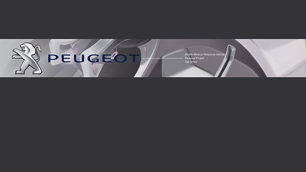 Peugeot: Mobile Medical Response Vehicle