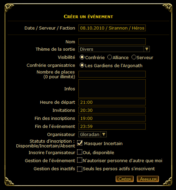 LOTRO game online mmorpg Jeu en ligne utilisateur Interface affordance Ergonomie