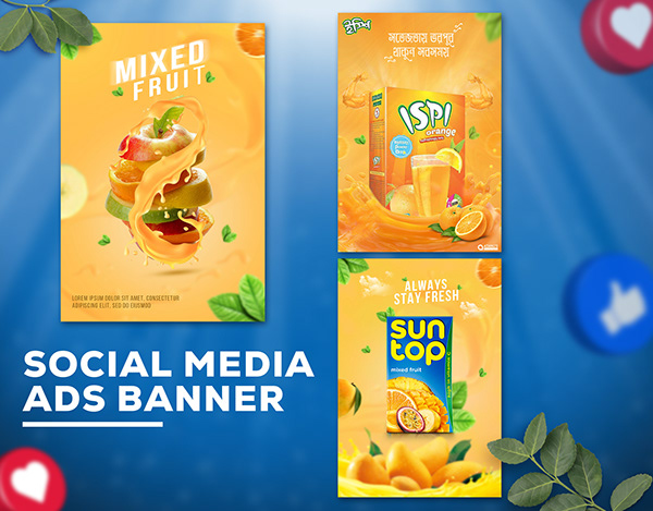 Social Media Products Ads Design
