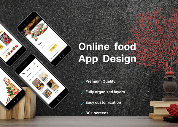 UI case study food app Design