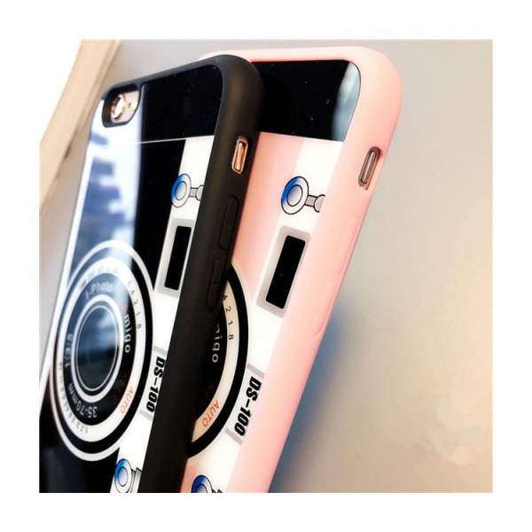 Coque silicone style rétro forme d'une appareil photo iPhone 6s 7 acheter sur coquachat.com
