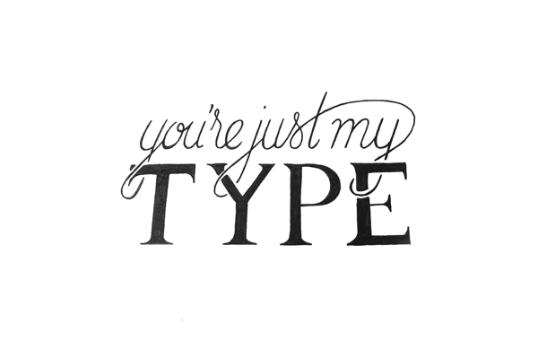 massive Typeface vintage lettering