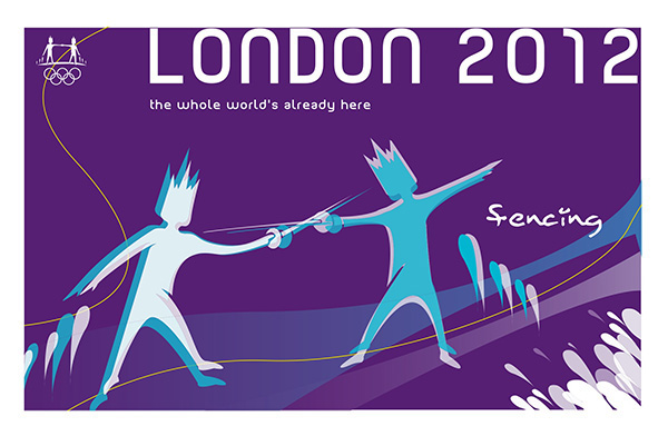 Olympics Corporate Identity information design London sports
