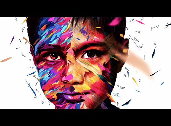 Abstract Portraits on Behance