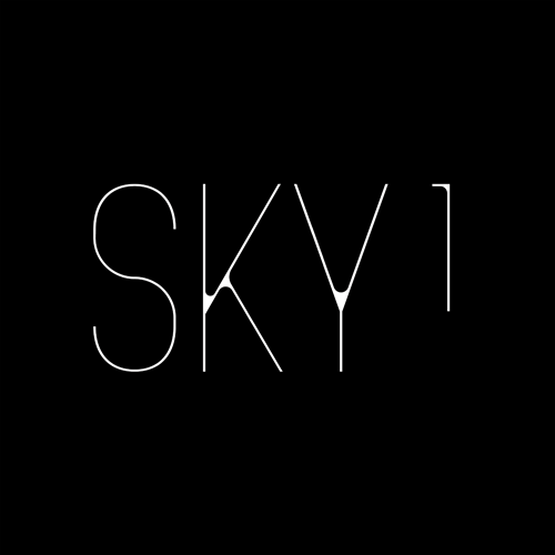 alexandra mendes Signage sky high sky lounge licht punt Logo Design blank Typeface
