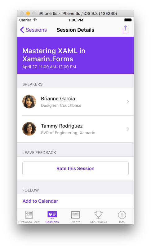 Adobe Portfolio Xamarin Xamarin.Forms mobile XAML