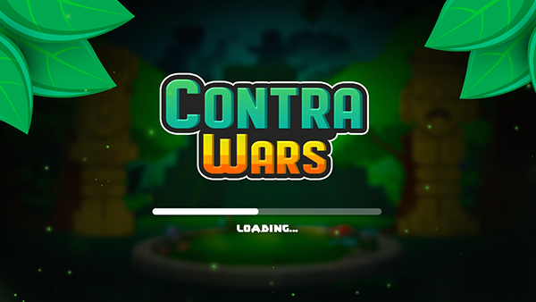Contra Wars game UI Design
