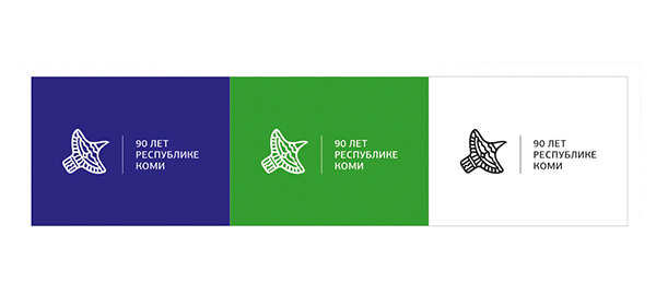 logo  logotype Komi Republic identity Government pattern mythology Territory Branding