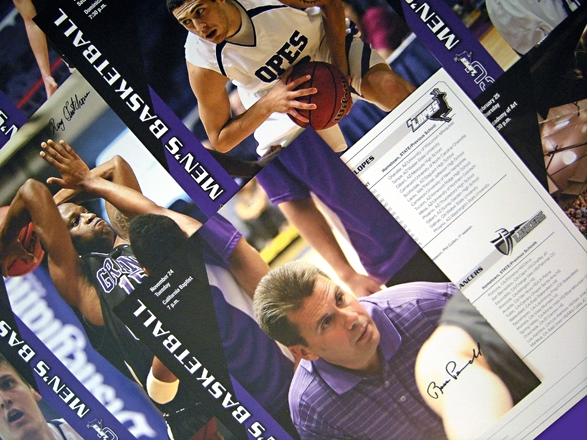 print athletics game programs Grand Canyon University