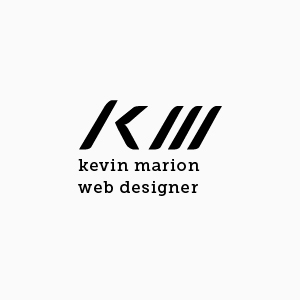logo Web print kevinmarion portfolio visual identity graphism Typographie Km sketches Illustrator curves Infographie graphic
