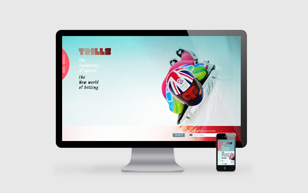 Web sport design bets app