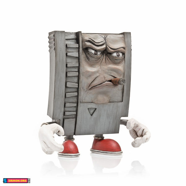 Nintendo 10-doh angry cigar old man old man video game weathered