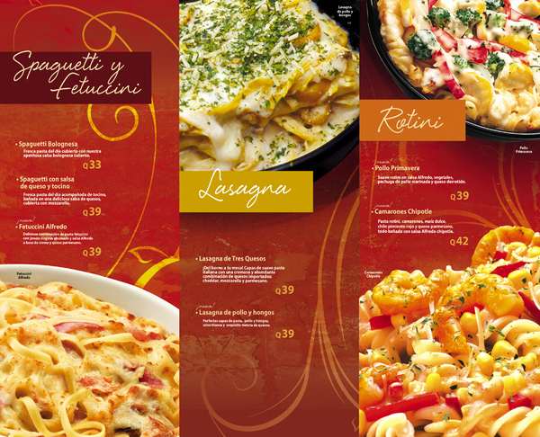 pizza hut - menus on Pantone Canvas Gallery